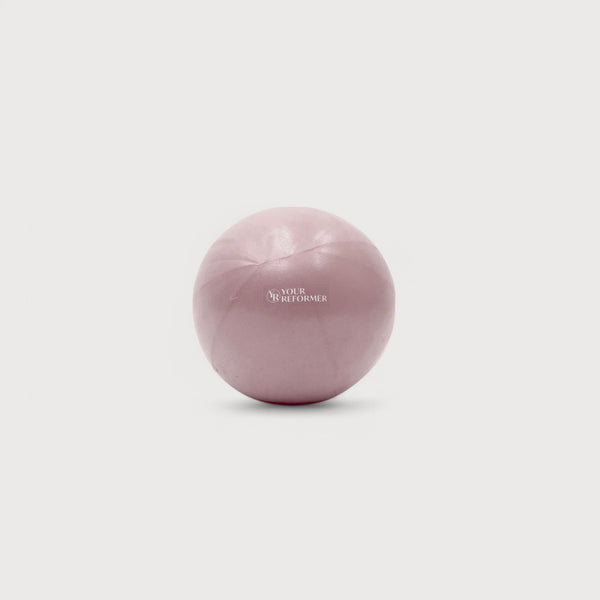 Dusty Rose Pilates Ball - Product View | Your Reformer