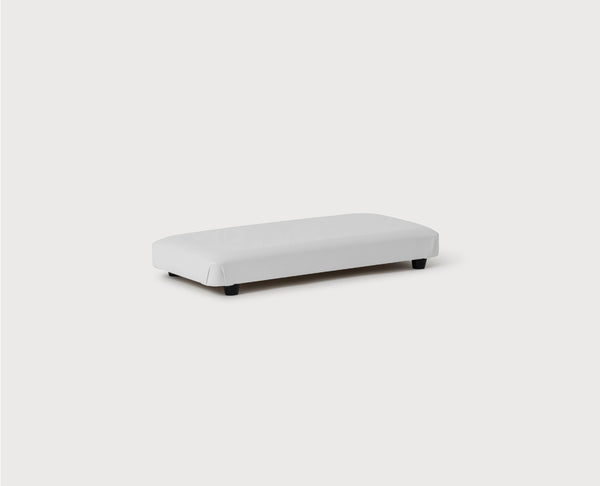 Winter White Studio Bed Platform Extender - Side View | Your Reformer