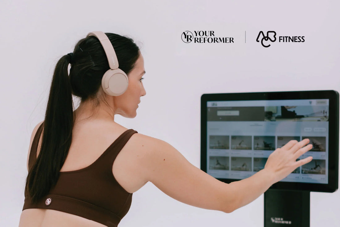 Member using the KioskPro screen