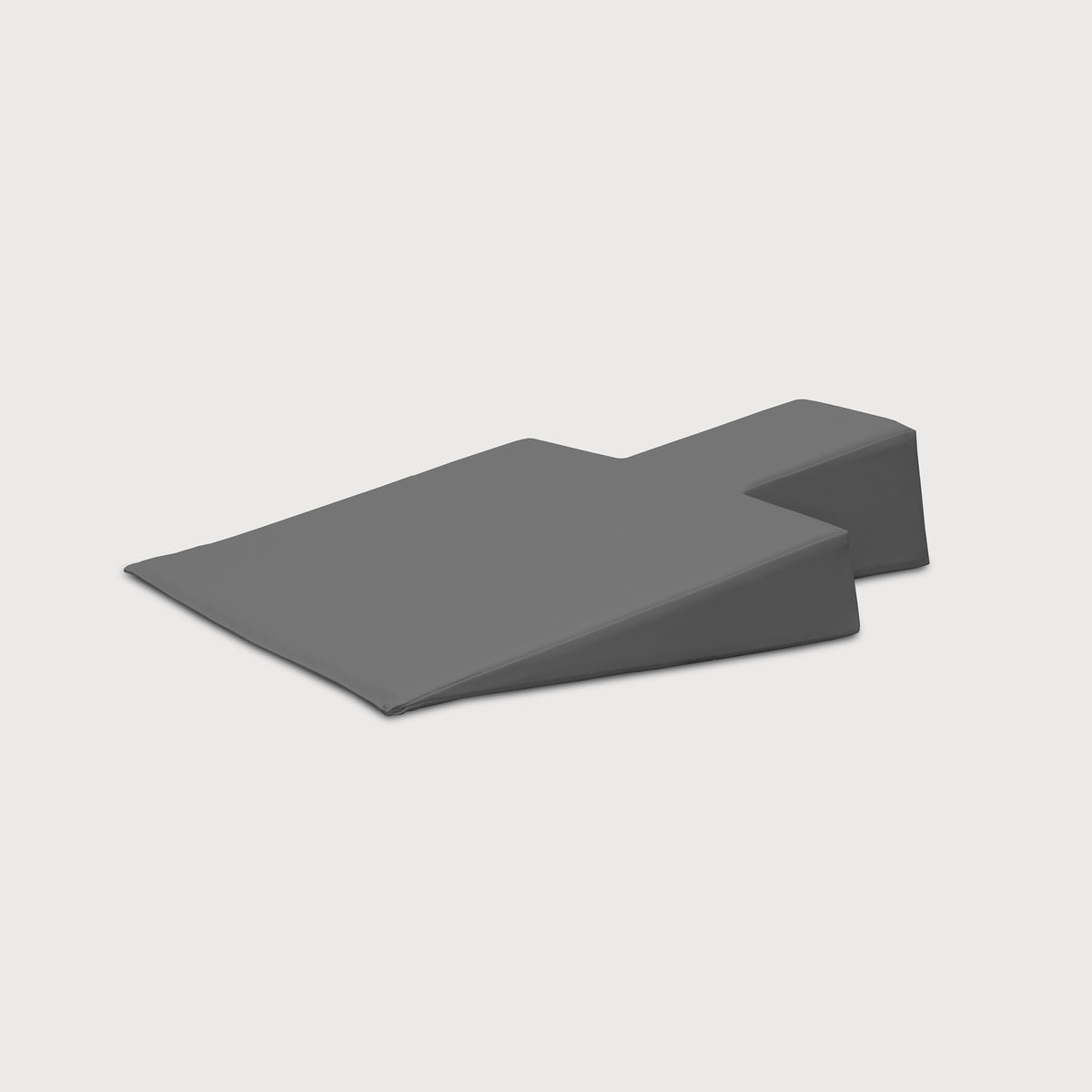 Grey Pilates Wedge for Pregnancy - Side View | Your Reformer