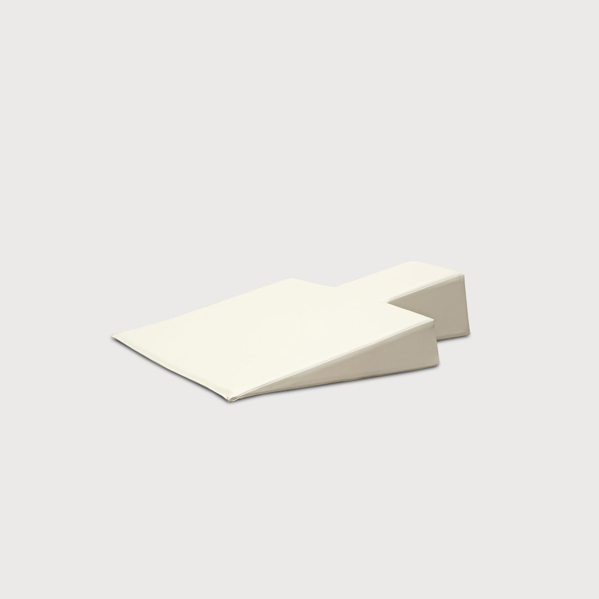 Ivory Pilates Wedge for Pregnancy - Side View | Your Reformer